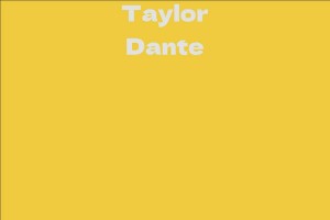 Taylor Dante