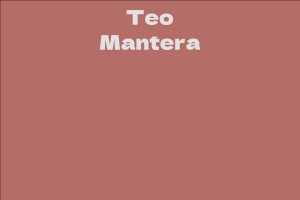Teo Mantera
