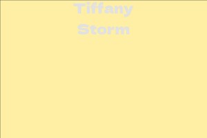 Tiffany Storm