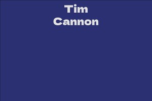 Tim Cannon