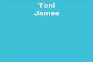 Toni James
