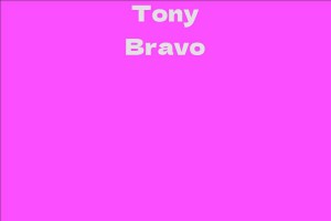 Tony Bravo