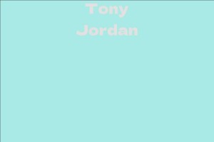 Tony Jordan