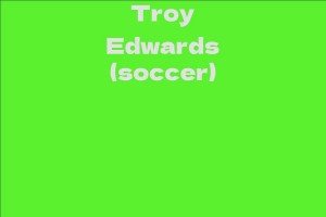 Troy Edwards (soccer)
