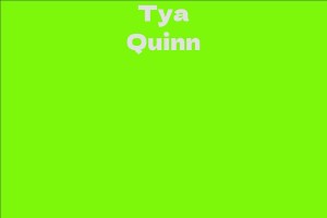 Tya Quinn