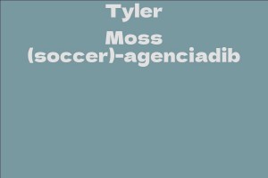 Tyler Moss (soccer)-agenciadib