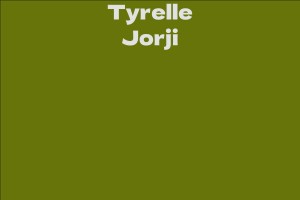Tyrelle Jorji