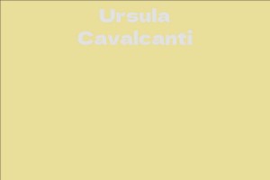 Ursula Cavalcanti