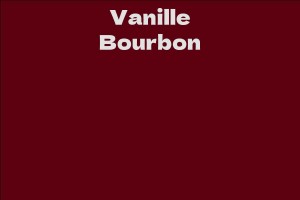 Vanille Bourbon