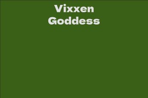 Vixxen Goddess