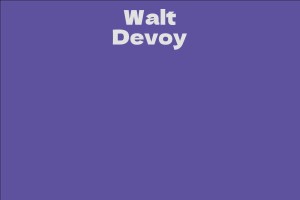Walt Devoy