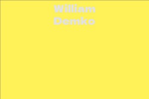 William Demko