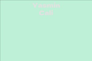 Yasmin Cali