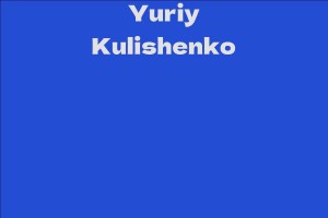 Yuriy Kulishenko