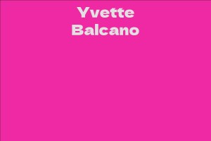 Yvette Balcano