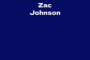 Zac Johnson