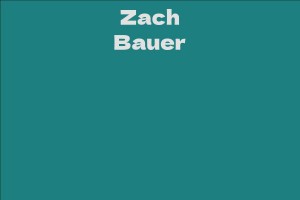 Zach Bauer