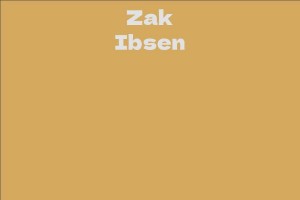 Zak Ibsen