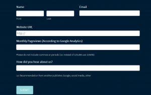 Requirements and Application