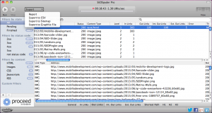 What and how does SEOSpyder show data for a site?
